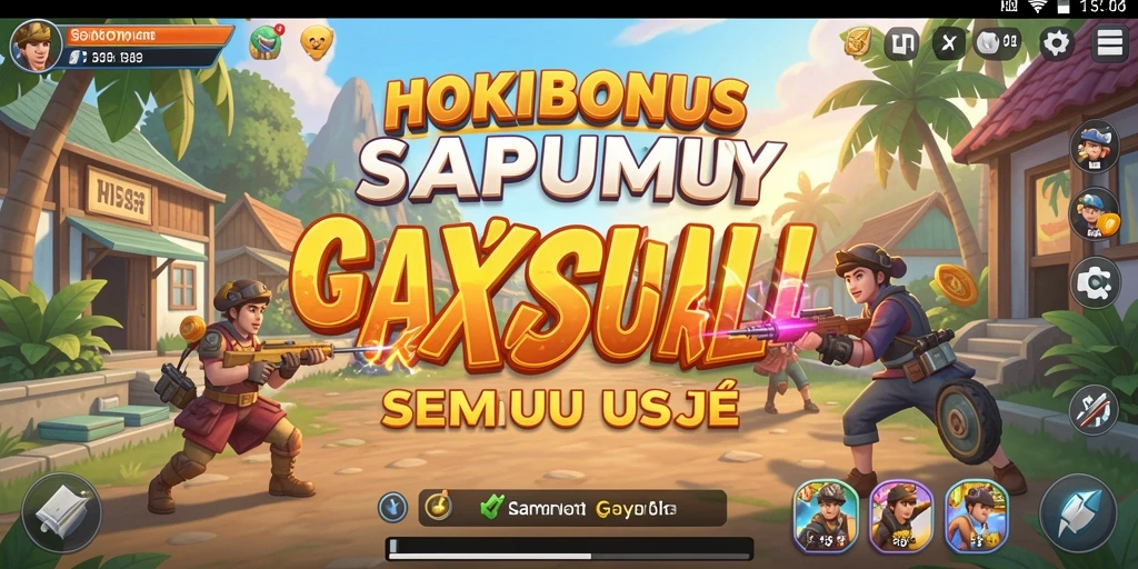 Tampilan gameplay HOKIBONUS yang seru dan menyenangkan.