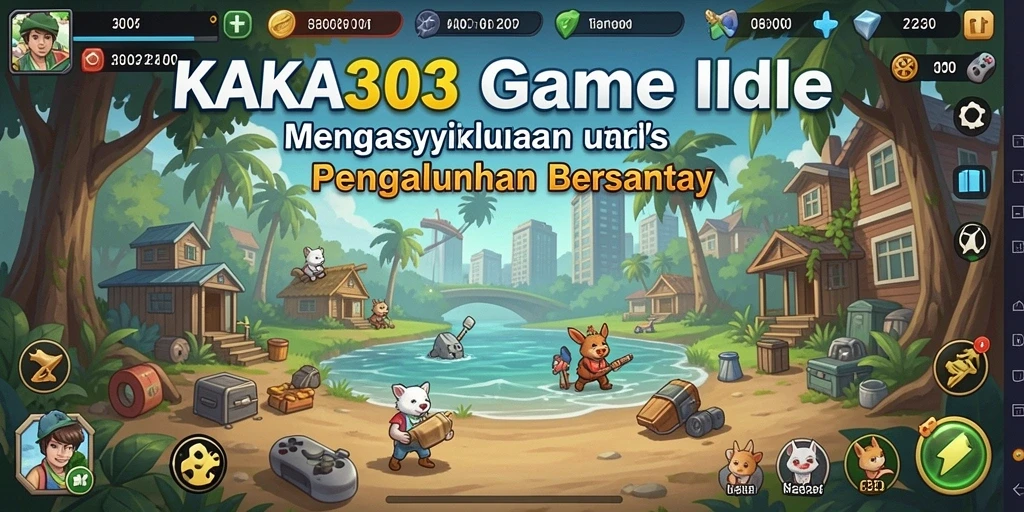 Tampilan gameplay KAKA303 yang menarik dengan mekanisme Idle yang memuaskan.