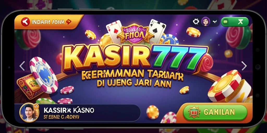 Tangkapan layar KASIR777 menampilkan gameplay Kasino yang mengasyikkan.