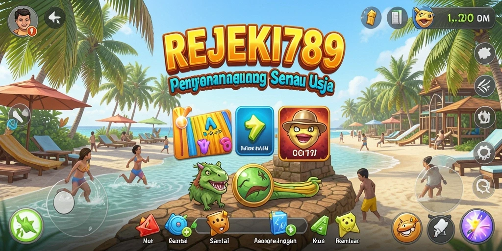 Tampilan gameplay menarik dari REJEKI789 yang menyenangkan.