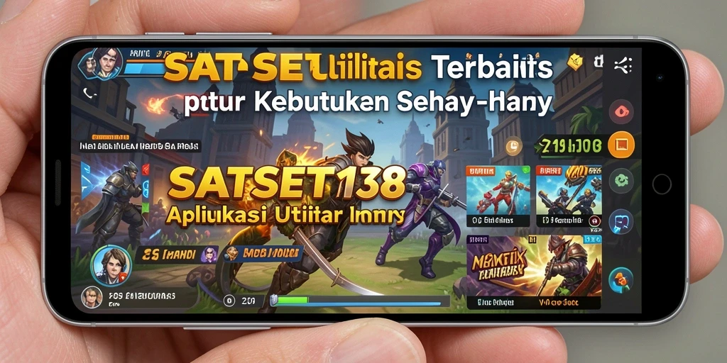 Tampilan utama SATSET138 menampilkan alat produktivitas yang efisien.