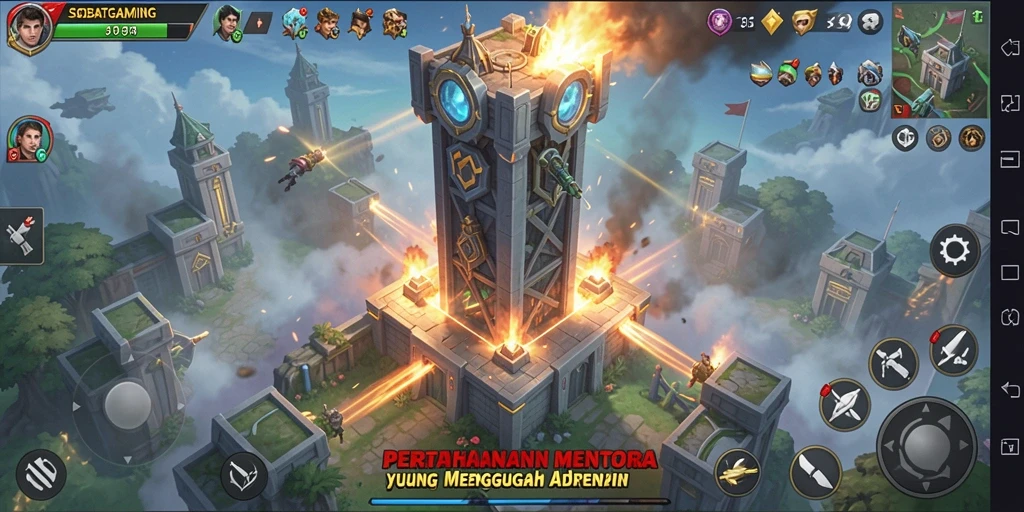 Gameplay seru Tower Defense dengan strategi mendalam dan grafis menawan.